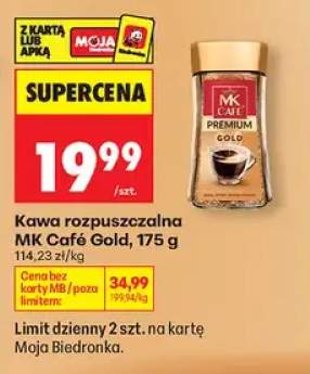 Kawa rozpuszczalna MK Café Gold