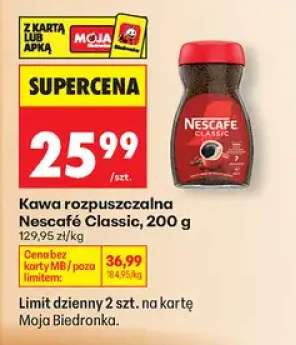 Kawa rozpuszczalna Nescafé Classic