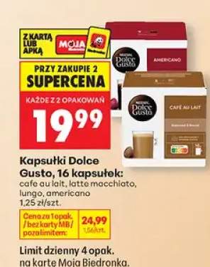 Kapsułki Nescafé Dolce Gusto cafe au lait