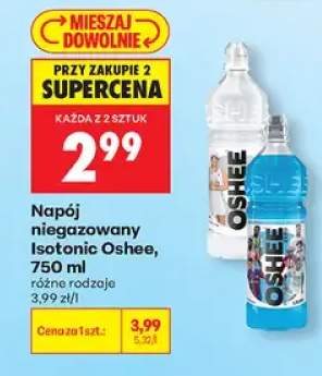 Napój niegazowany Isotonic Oshee