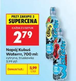 Napój Kubuś Waterrr cytryna