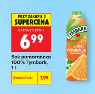 Sok pomarańczowy 100% Tymbark