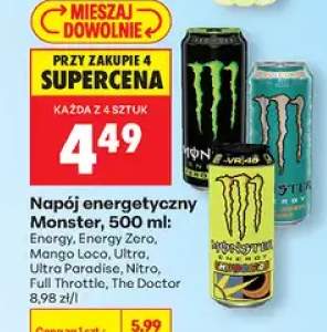 Napój energetyczny Monster Energy