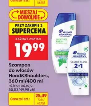 Szampon do włosów Head&Shoulders