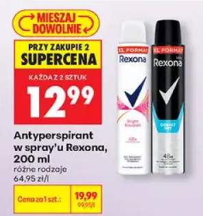 Antyperspirant w spray'u Rexona