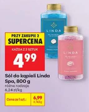 Sól do kąpieli Linda Spa