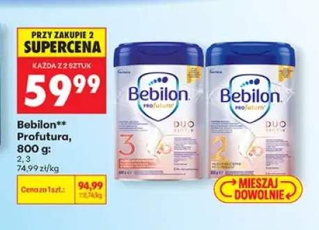 Mleko modyfikowane Bebilon Profutura Duo Biotik 3