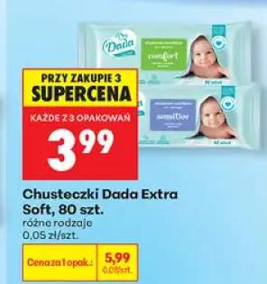 Chusteczki nawilżane Dada Extra Soft comfort