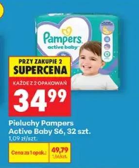 Pieluchy Pampers Active Baby S6