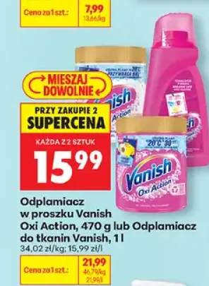 Odplamiacz w proszku Vanish Oxi Action