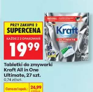 Tabletki do zmywarki Kraft All in One Ultimate