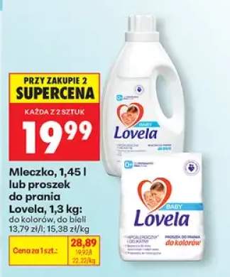 Mleczko do prania Lovela Baby do kolorów
