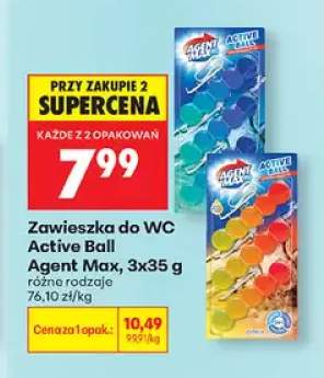 Zawieszka do WC Active Ball Agent Max