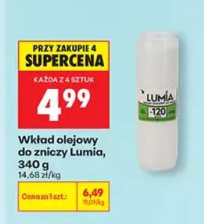 Wkład olejowy do zniczy Lumia