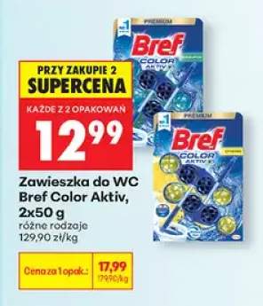 Zawieszka do WC Bref Color Aktiv eukaliptus