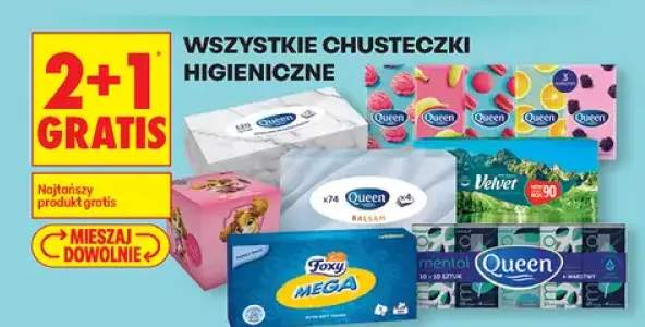 Chusteczki higieniczne Queen