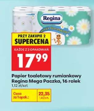 Papier toaletowy rumiankowy Regina Mega Paczka