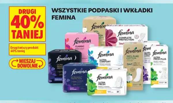 Podpaski i wkładki Femina