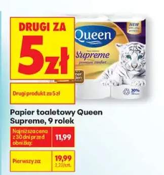 Papier toaletowy Queen Supreme premium comfort