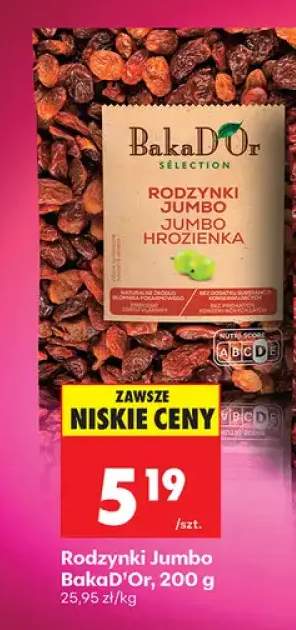 Rodzynki Jumbo BakaD'Or