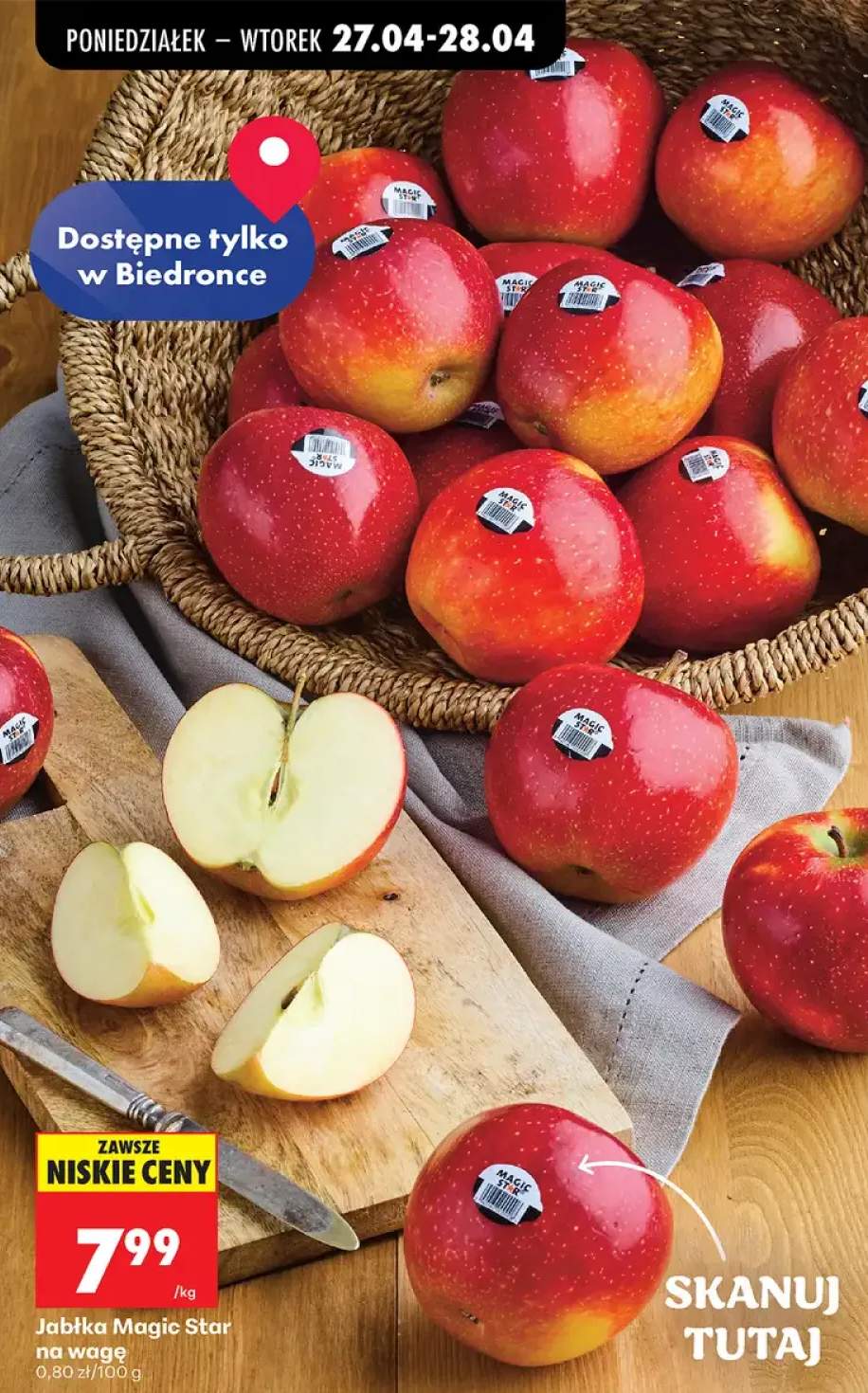 Jabłka Magic Star na wagę
