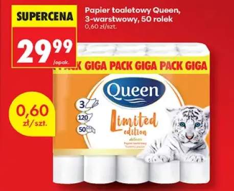 Papier toaletowy Queen 3-warstwowy