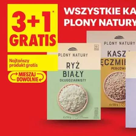 Kasza i ryż 3+1 GRATIS