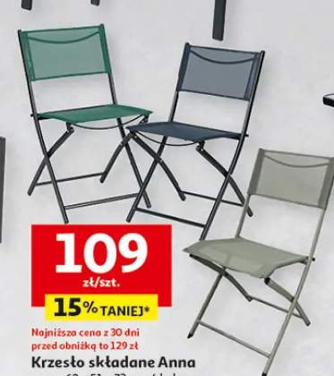 krzesło składane