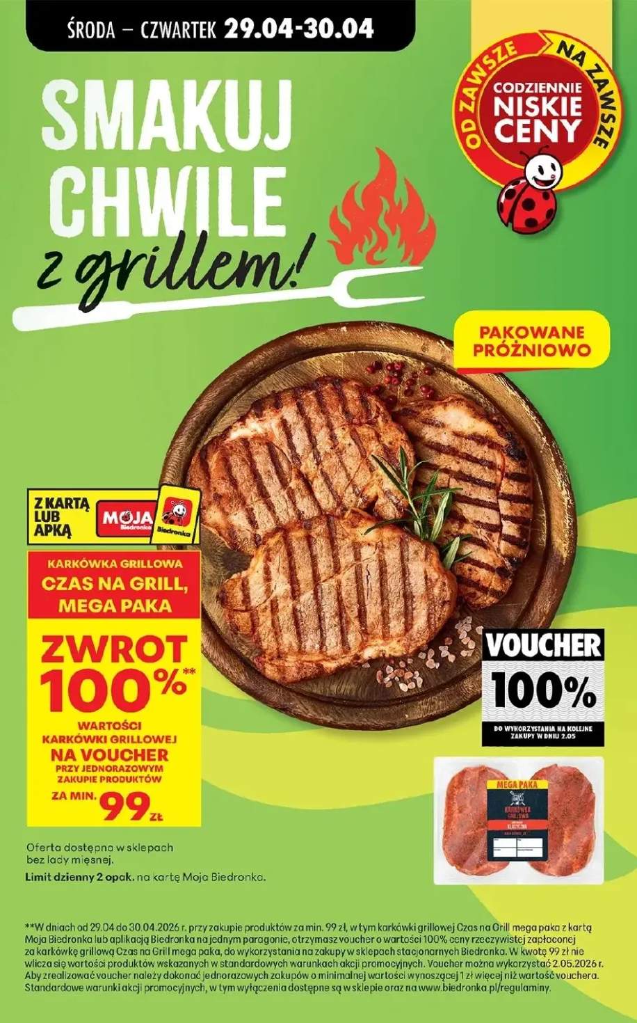 Karkówka grillowa Czas na Grill mega paka