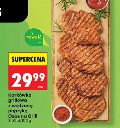 Karkówka grillowa z wędzoną papryką Czas na Grill