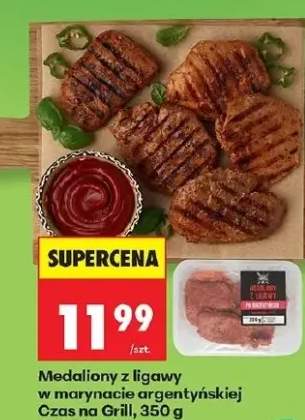 Medaliony z ligawy w marynacie argentyńskiej Czas na Grill