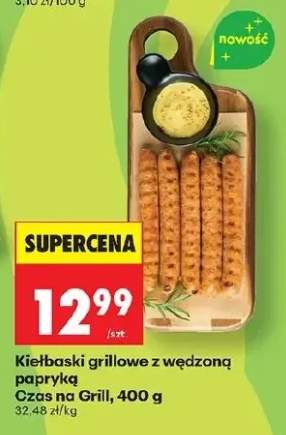 Kiełbaski grillowe z wędzoną papryką Czas na Grill