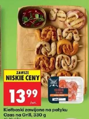 Kiełbaski zawijane na patyku Czas na Grill