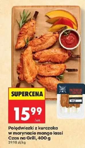 Polędwiczki z kurczaka w marynacie mango lassi Czas na Grill