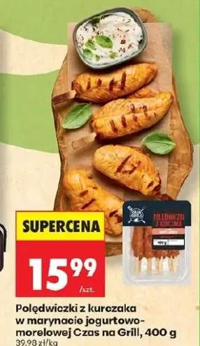 Polędwiczki z kurczaka w marynacie jogurtowo-morelowej Czas na Grill