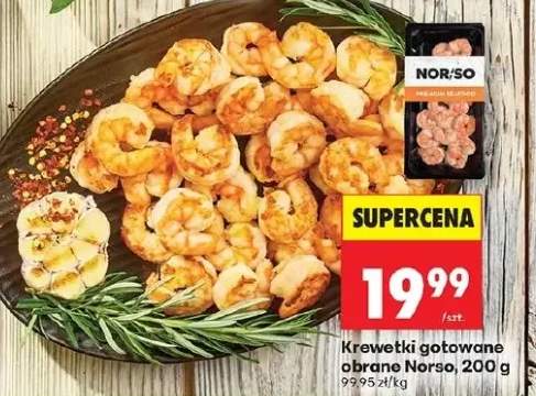 Krewetki gotowane obrane Norso