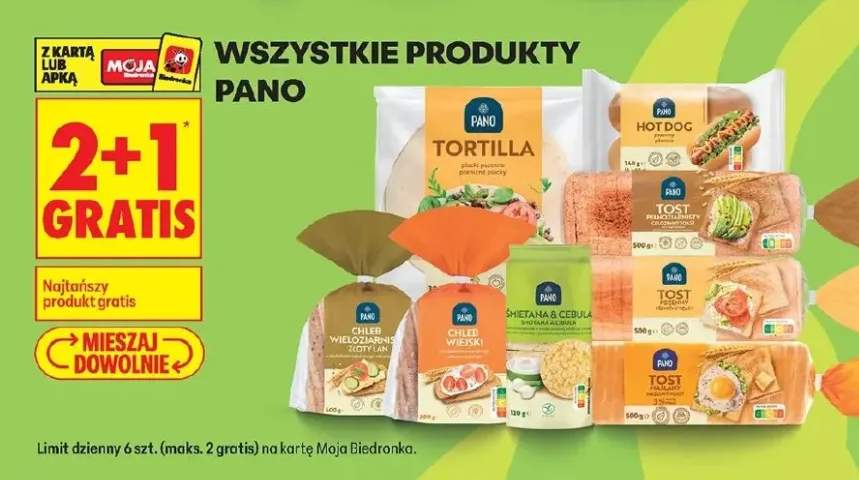 Tortilla Pano płacki pszenne