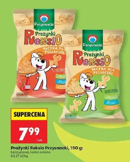 Prażynki Reksio Przysnacki keczupowe