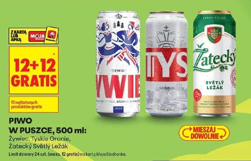 Piwo Żywiec Premium w puszce