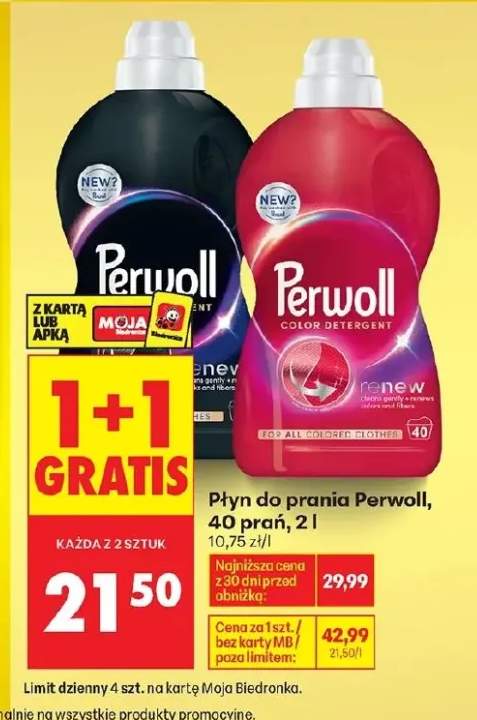 Płyn do prania Perwoll renew black 40 prań