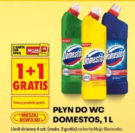 Płyn do WC Domestos