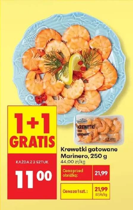 Krewetki gotowane Marinero