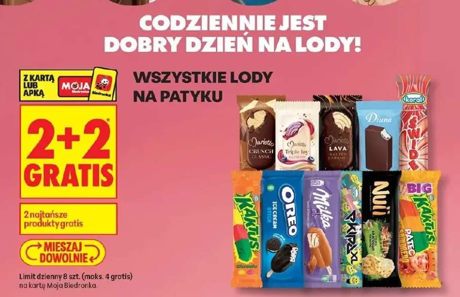 Lody na patyku Marletto Crunch Classic
