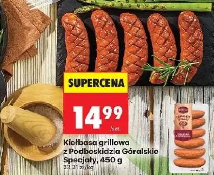 Kiełbasa grillowa z Podbeskidzia Góralskie Specjały