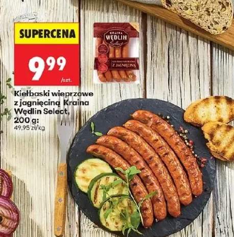 Kiełbaski wieprzowe z jagnięciną Kraina Wędlin Select