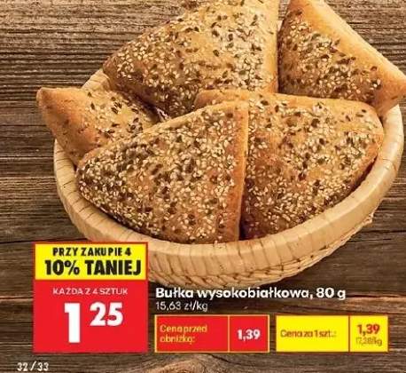 Bułka wysokobiałkowa