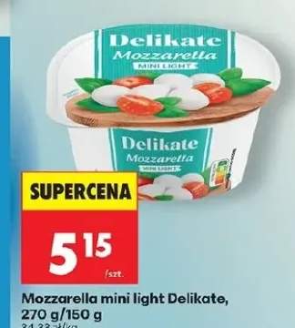 Mozzarella mini light Delikate