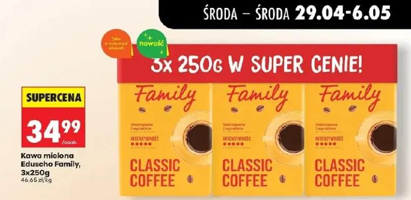 Kawa mielona Eduscho Family Classic Coffee