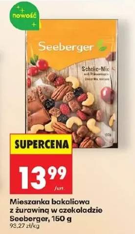 Mieszanka bakaliowa z żurawiną w czekoladzie Seeberger