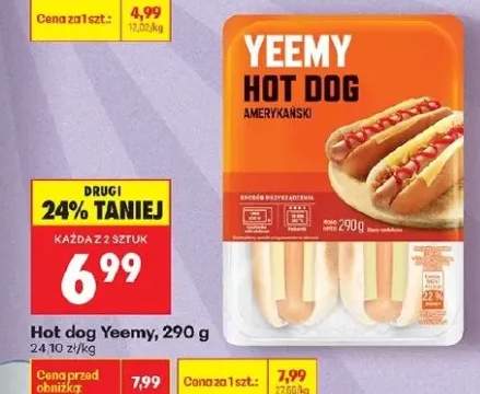 Hot dog amerykański Yeemy